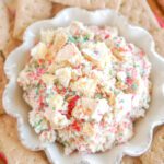 No Bake Christmas Tree Cake Dip