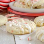 Candy Cane Peppermint Cookies