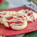 Cheesecake Cookies with Cherry Pie Filling
