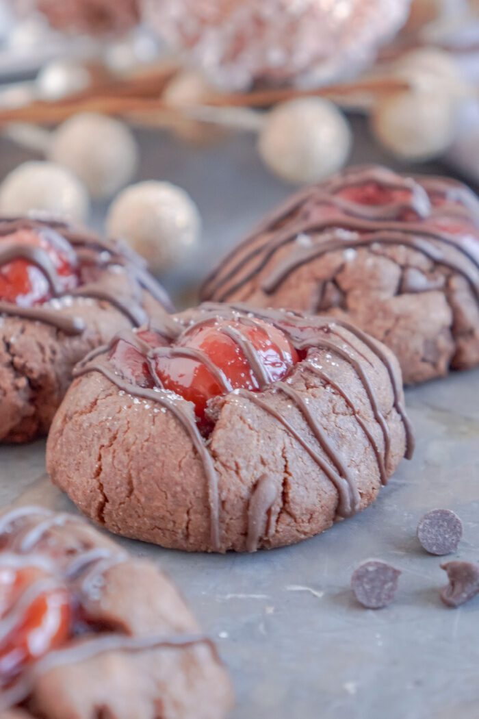 Close up of cookies on the counter