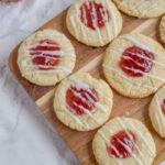 Christmas Thumbprint Cookies with Jam