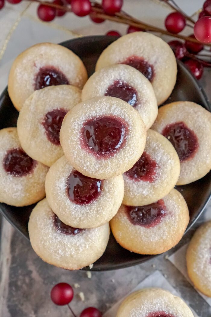 Plate of cookies