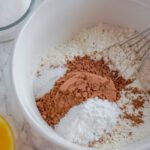 Dry ingredients in mixing bowl