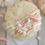 Easy Candy Cane Peppermint Cookies