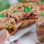 Easy Chocolate Chip M&M Cookie Bars