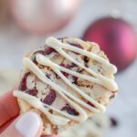 Easy Cranberry Shortbread Cookies