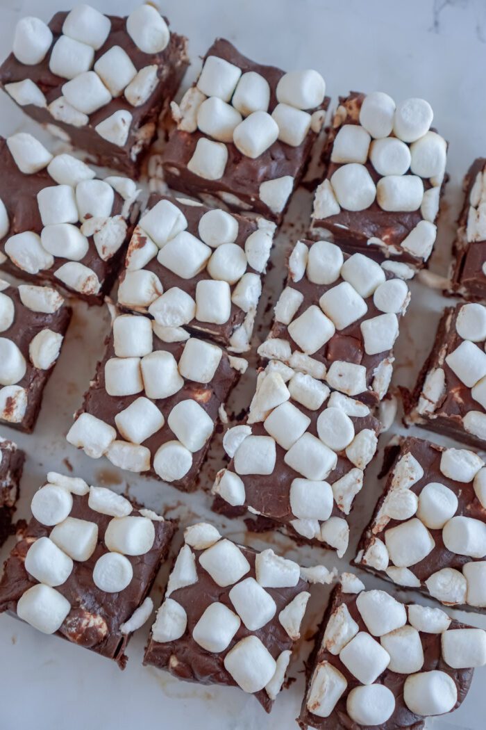 Fudge squares