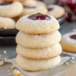 Homemade Sugar Cookies Filled with Jam