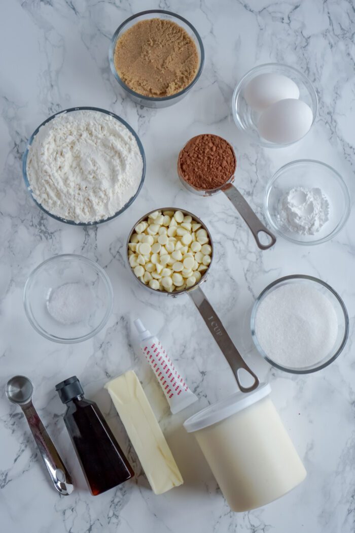 Red Velvet Cookies Ingredients