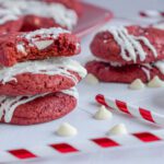 Red Velvet Cookies with White Chocolate Chips