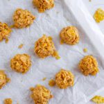 Cornflake Cookies on Baking Tray