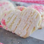 Easy Cutout Valentine Sugar Cookies