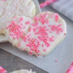 Heart Shaped Frosted Valentine’s Day Cookies