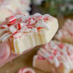 No Bake Candy Cane Fudge