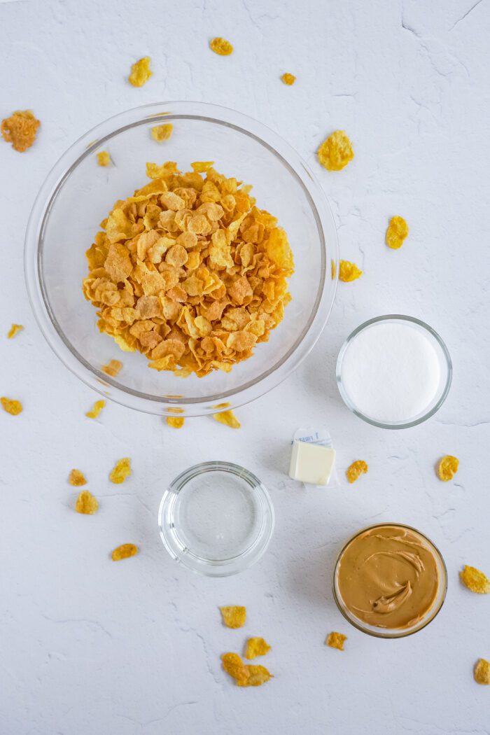 No Bake Cornflake Cookies Ingredients