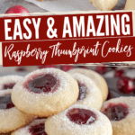 Raspberry Thumbprint Cookies