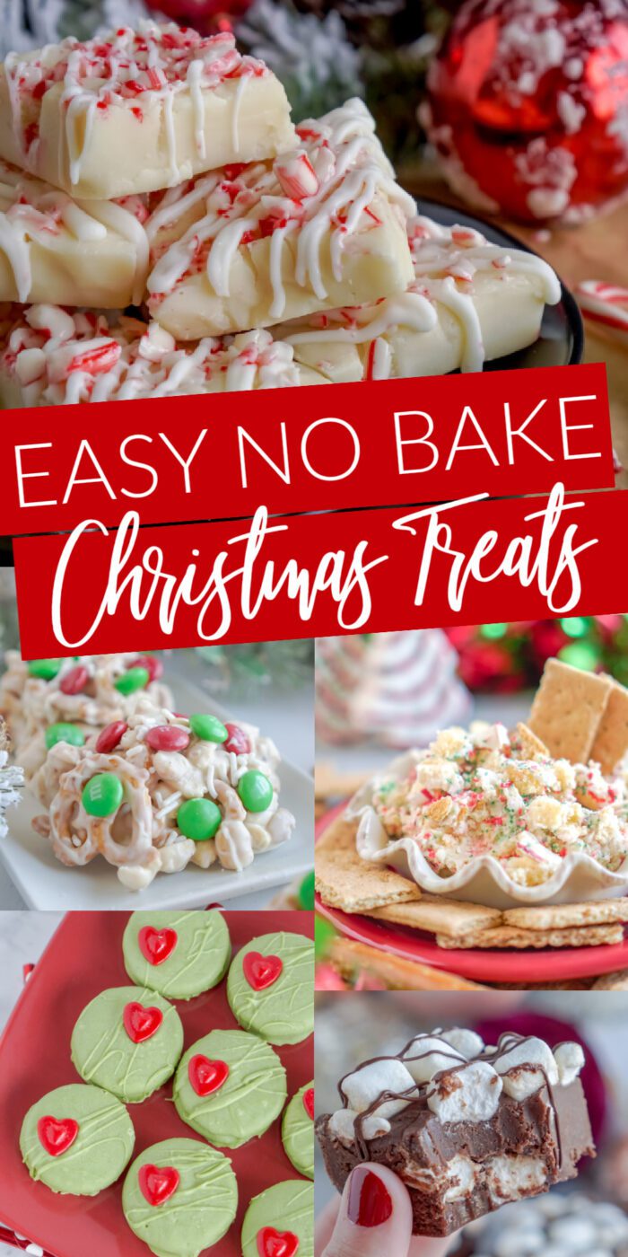 No-bake Christmas treats in 5 easy ways.