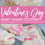 Valentine’s Day Heart Sugar Cookies