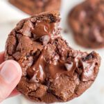 Bakery Style Triple Chocolate Cookies Recipe