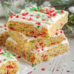 Christmas Sugar Cookie Bars Recipe