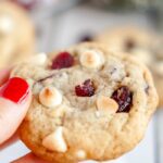 Easy Cranberry White Chocolate Chip Cookies
