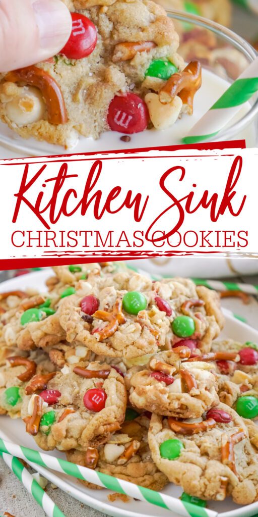 Kitchen Sink Christmas Cookies! - Lemon Peony