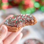 Triple Chocolate Christmas Cookies