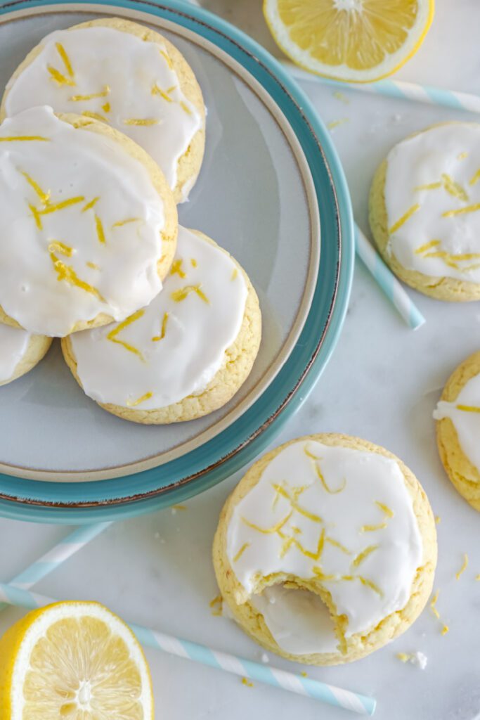 Lemon Cake Mix Cookies! - LemonPeony