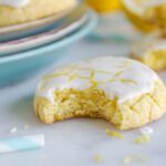 Best Lemon Cookies with Lemon Glaze