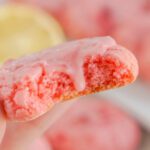 Glazed Strawberry Cookies