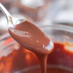 Hot Chocolate Cupcake frosting in a bowl