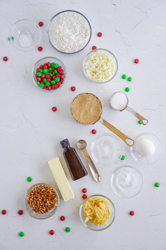 Kitchen Sink Christmas Cookies Ingredients