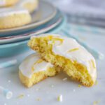 Lemon Cake Mix Cookies with Easy Lemon Glaze