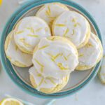 Lemon Cookies with Easy Lemon Glaze