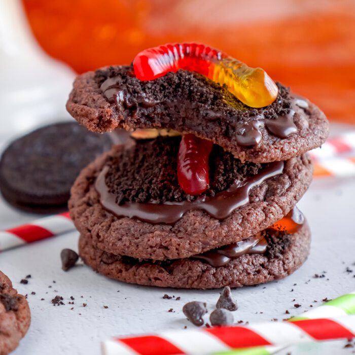 Stacked Chocolate Cookies