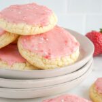 Strawberry Glaze Sugar Cookies