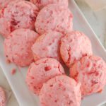 Strawberry Glazed Cookies