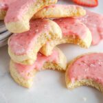 Strawberry Sugar Cookies with Bites