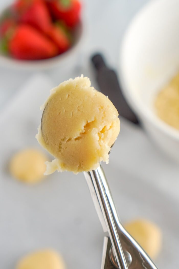 Sugar Cookie Scoop of Dough