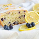 Easy Lemon Blueberry Bread from Muffin Mix