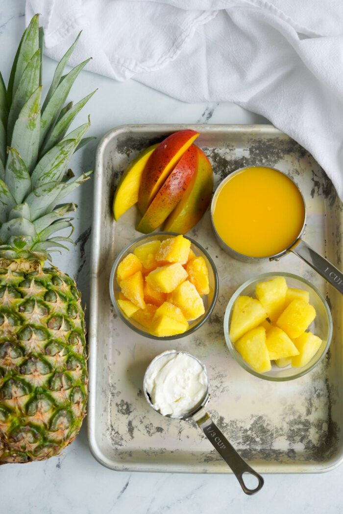 Mango Smoothie Ingredients