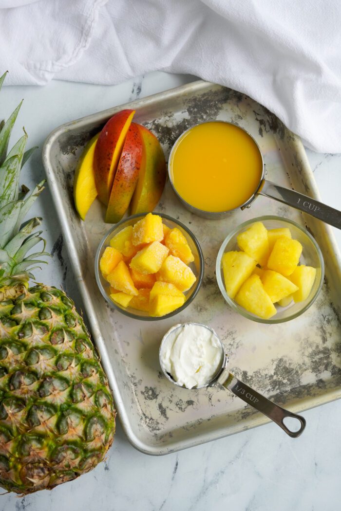 McDonald's Mango Smoothie Ingredients