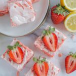 Strawberry Lemon Brownies