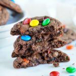 Easy M&M Cookies