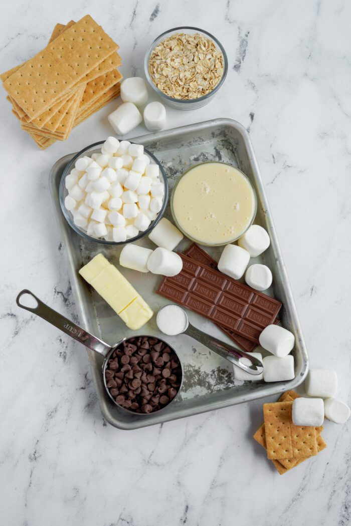 Easy S'mores Bars Ingredients