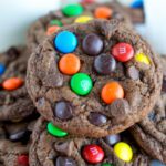 Homemade M&M Cookies