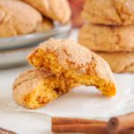 Pumpkin Snickerdoodle Cookies