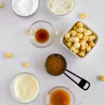 Caramel Popcorn Cookies topping ingredients