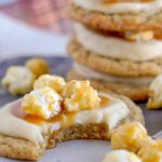 Copycat Crumbl Caramel Popcorn Cookies