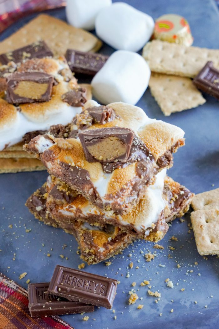 Stack of 3 Reese's S'mores Bars